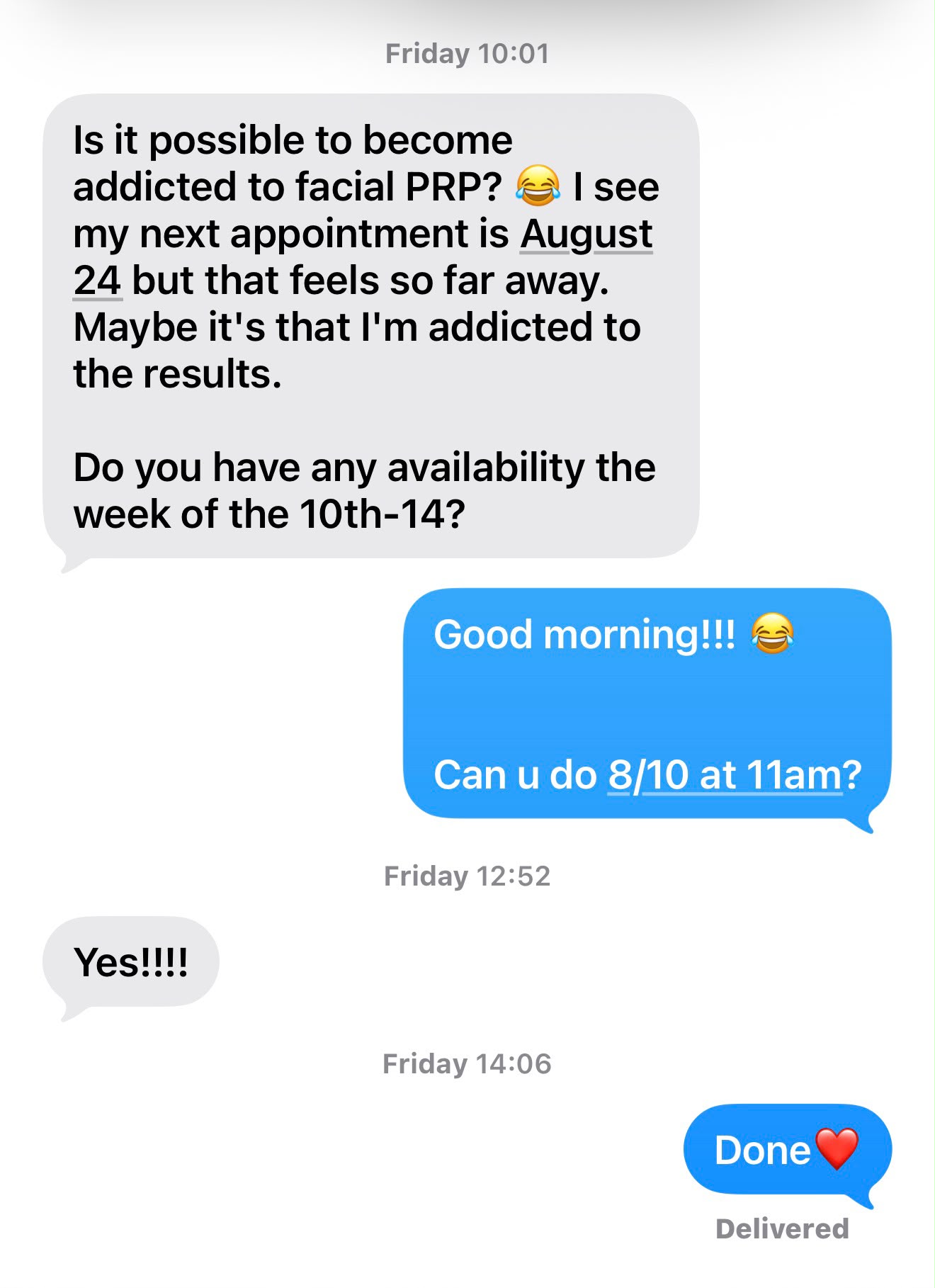 Patient message 4