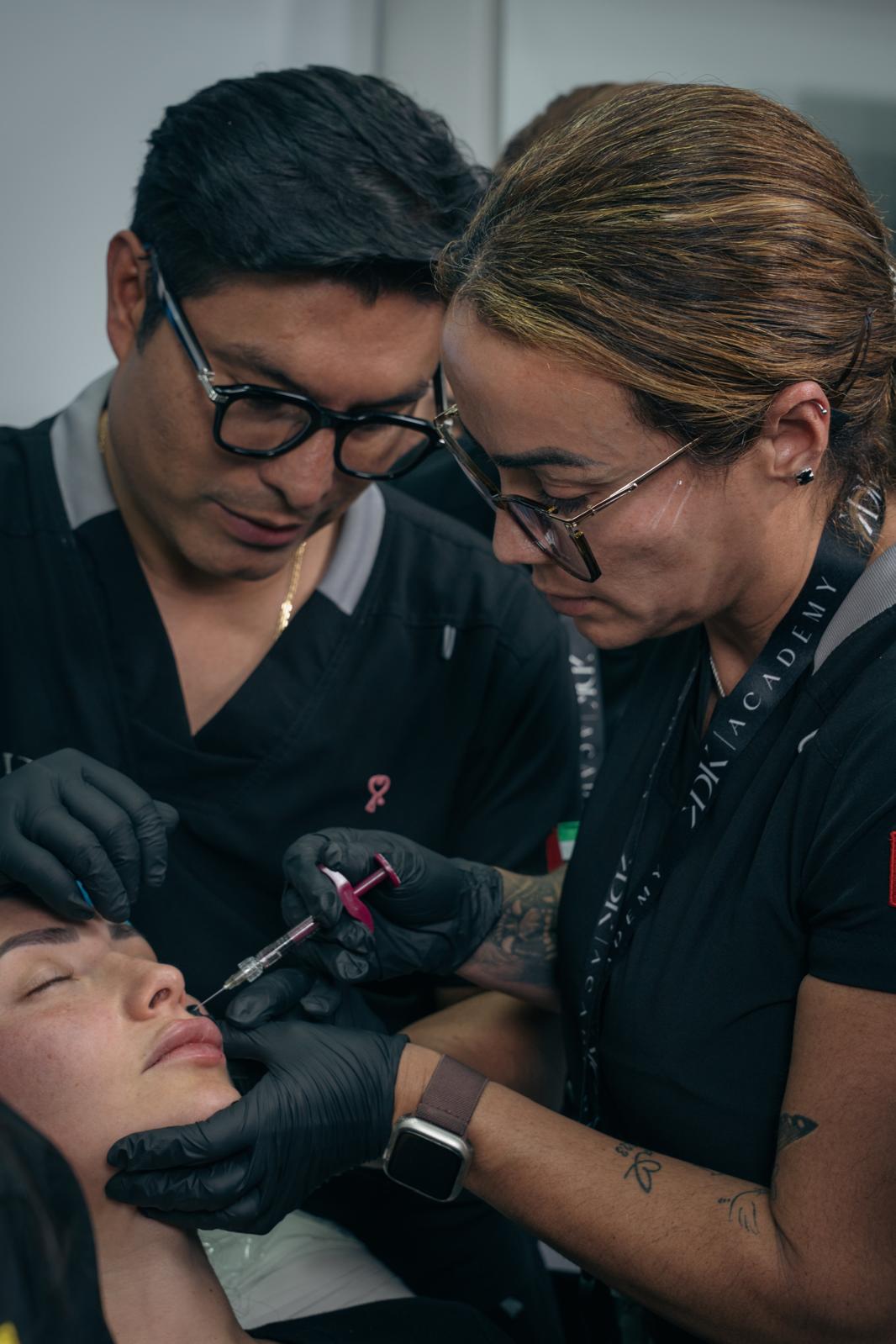 Wanda Irizarry performing aesthetic medicine treatments — 2