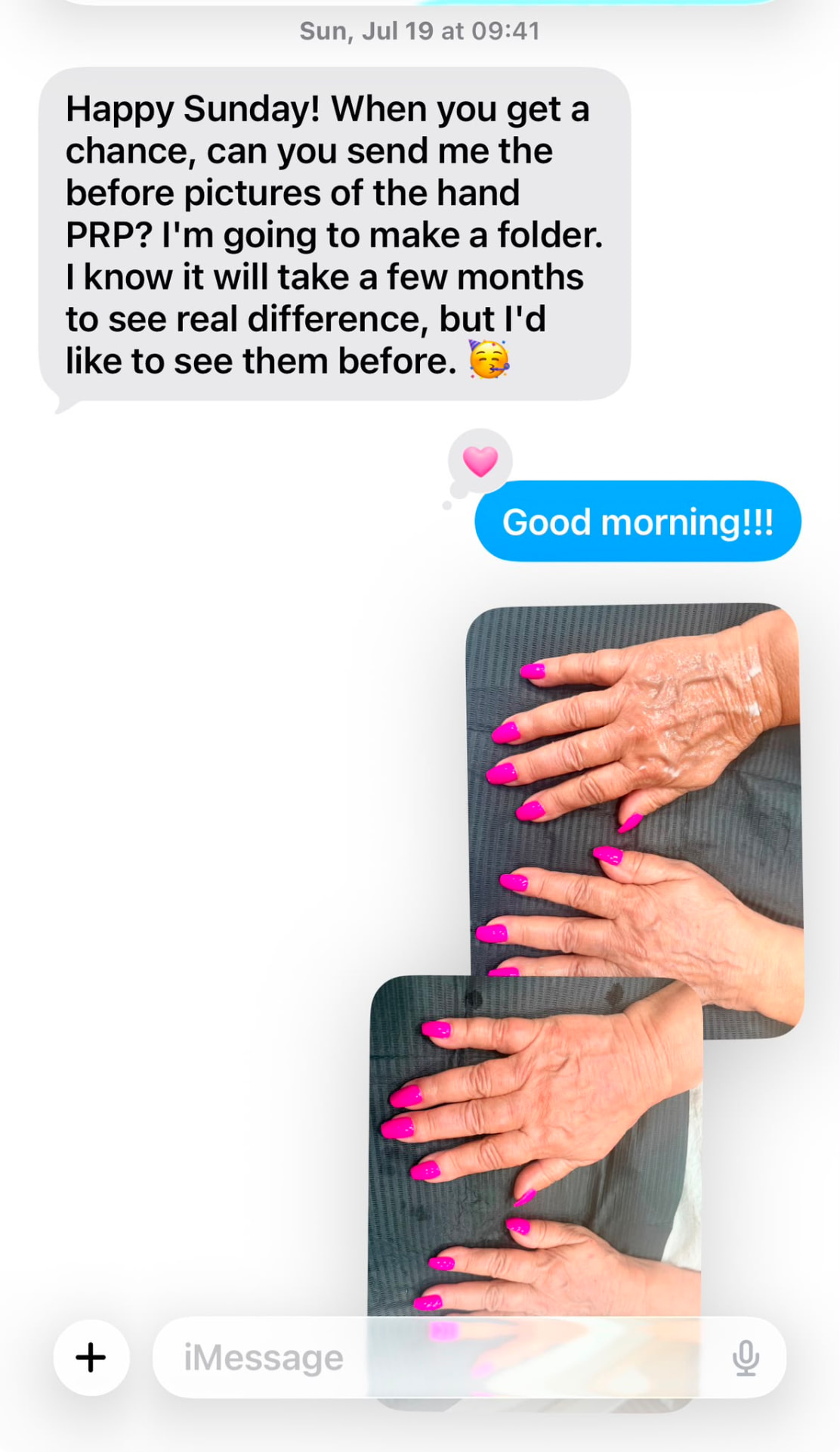 Patient message 3